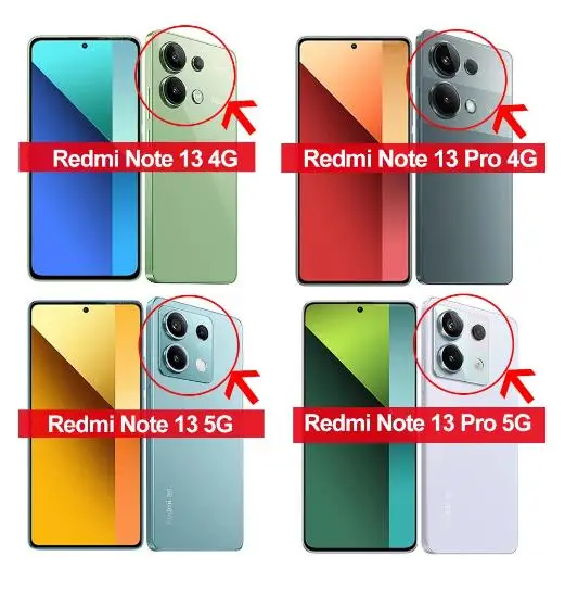 Luxury Liquid Silicone Phone Case for Xiaomi, Shockproof Soft Cover, Redmi Note 13 Pro Plus 5G