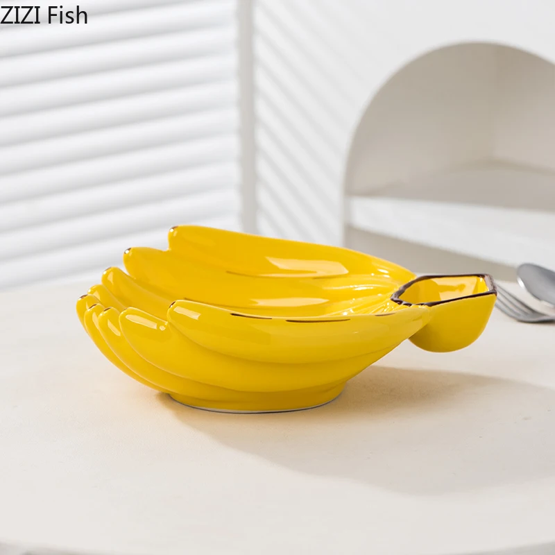 

Тарелка для пельменей с бананом, обеденная тарелка, тарелки с фруктами, салатница, поднос для хранения, миска для закусок, тарелка для орехов, блюдо для конфет, десертные тарелки