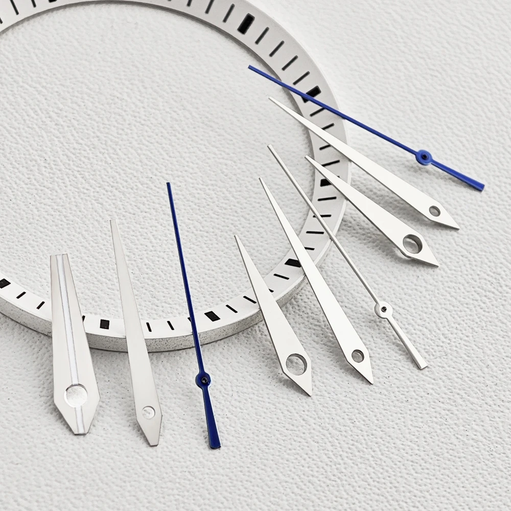 NH35 Watch Hands for GS Style Mod Hands 14.5*14.5*10mm/14.5*14*10mm Silver High Quality NH35 NH36 Movement Watches Accessories