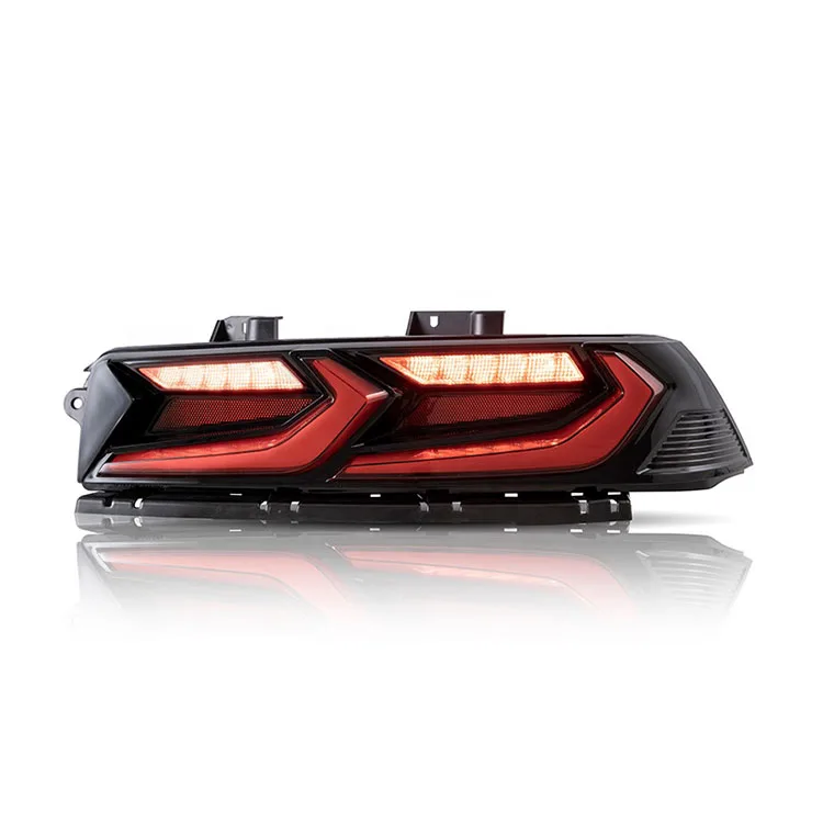 Menufacturer For Car Taillight For Camaro LED Tail Light For 2014-2015 For Camaro Tail Lamp Plug And Play with Red and Smoke