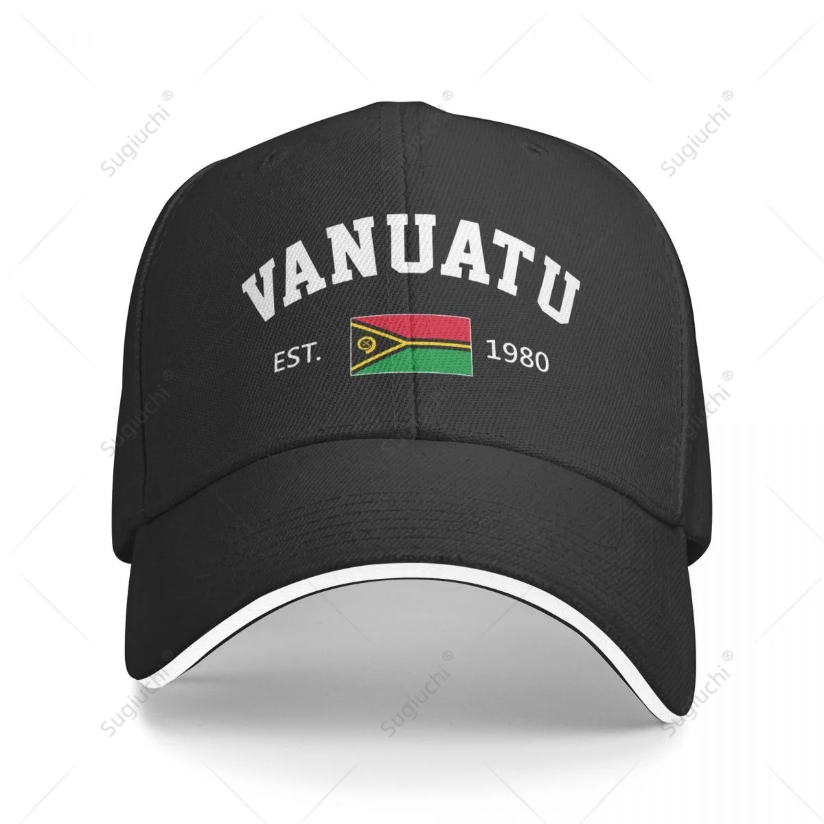 Baseball Cap Vanuatu EST.1980 Independence Day Men Women Unisex Hip Hop Sandwich Caps Snapback Golf Hat Fishing