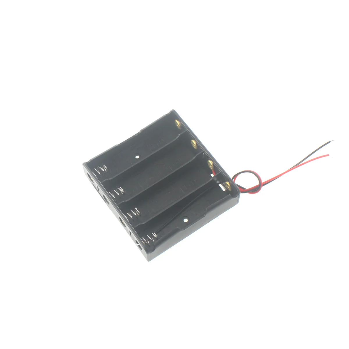 18650 parallel battery storage box hard shell bracket with leads for 1X 2X 3X 4X slots 18650 battery xh2.54 dupont dc5.5-2.1