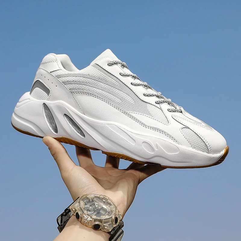 

2025 New Style Running Shoes Trend High Street Versatile Thick-Soled Open-Toe Sneakers Casual Shoes2025 Summer Breathable Seaso