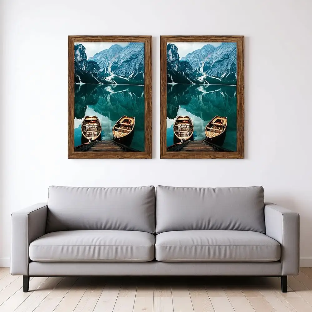 

Display 12x18 Poster without Mat or 8.5x11 Picture with Mat, Wall Mounting Horizontal