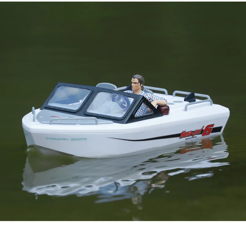 1/12 rc 693 daleký ovládání speedboat 2.4g vysokorychlostní bezuhlíkový motors elektrický watercraft modelka voda zábava hračka dar