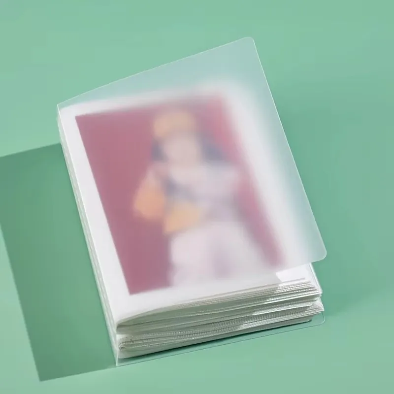 Álbum de fotos Rectangular de 5/7 pulgadas, libro de colección de fotos, álbum de fotos Simple de gran capacidad, álbum de almacenamiento de imágenes familiar de boda