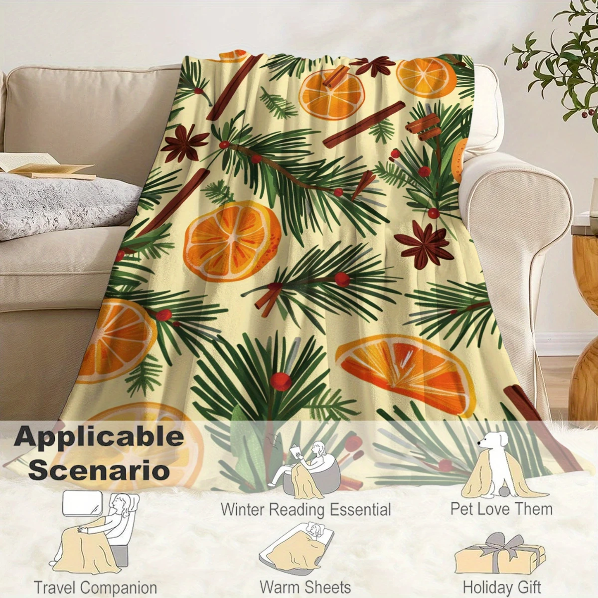 Manta Festiva De Fr…