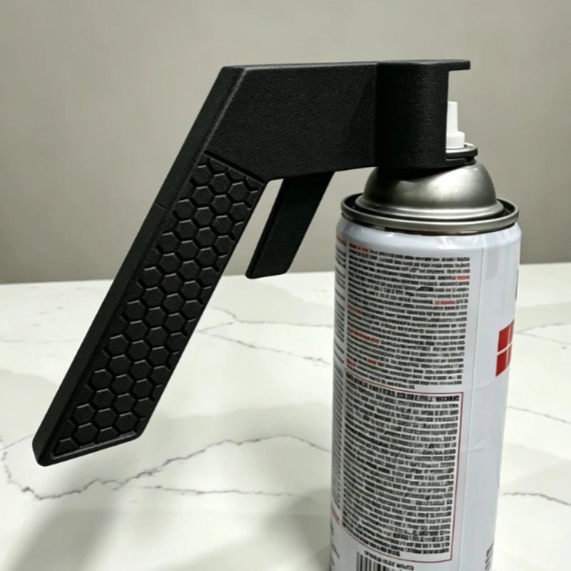 Comfort Grip Spray Can Trigger Handle Reusable Ergonomic Design Relieve Hand Fatigue for DIY Painting & Car Maintenance