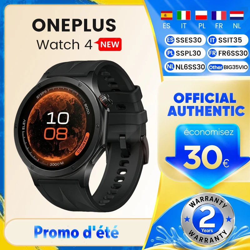 Reloj Inteligente OnePlus Watch 4 2026 nuevo