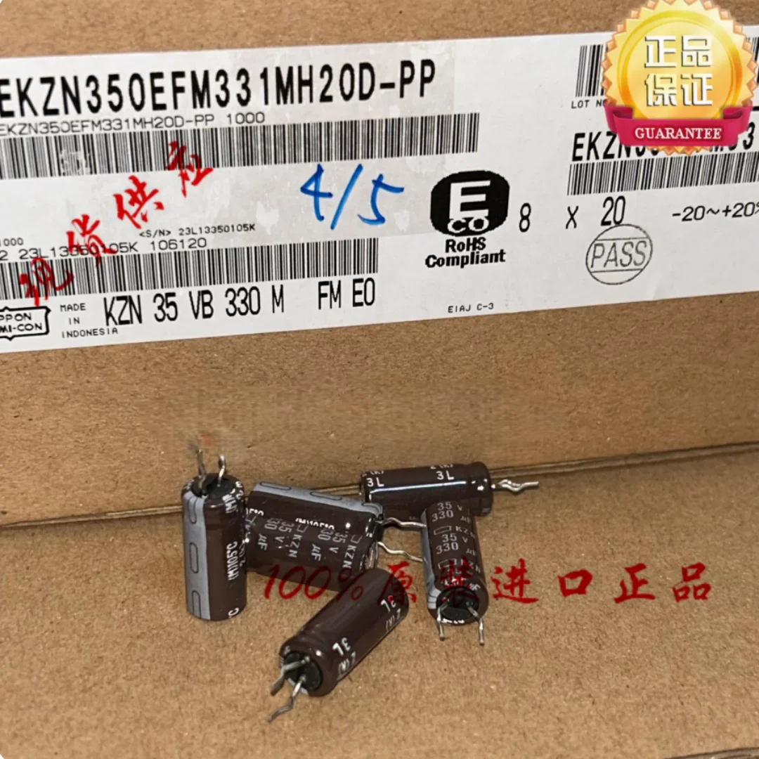

330UF 35V Japan Black Diamond Capacitor 35V330UF 8*20 KZN High Frequency Low Resistance Short Leg