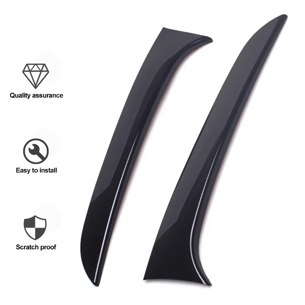 For BMW F20 F21 Rear Window Side Spoiler Car Rear Trunk Diffuser Canard Splitter 1 Series 116d 120i 118i M140i M135i 2012-2019