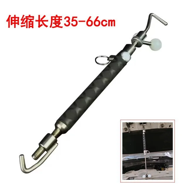 Stainless Steel Telescopic Support Strut, Paintless Dent Holding Tool for Car Door Hood Trunk