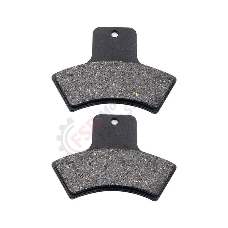 1 pair brake pads Fits LINHAI ATV 200 T3b 260 300 T3b EFI E2 T3b 370 PROMAX T3b Quad parts 22111 & QUADZILLA 150 300 320 400 - Image 2