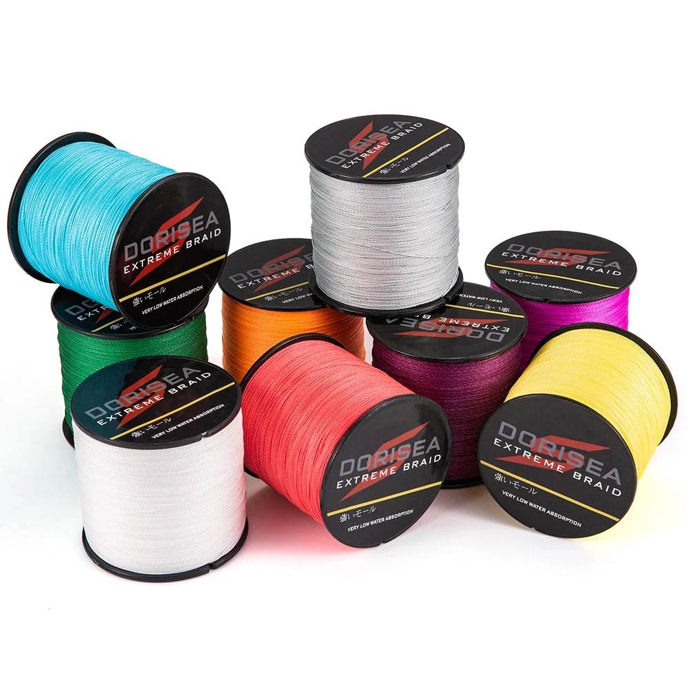 DORISEA X4 100M 6LB-100LB Extrem geflochtener PE-Multifilament-Angelschnurdraht Pesca Tackle