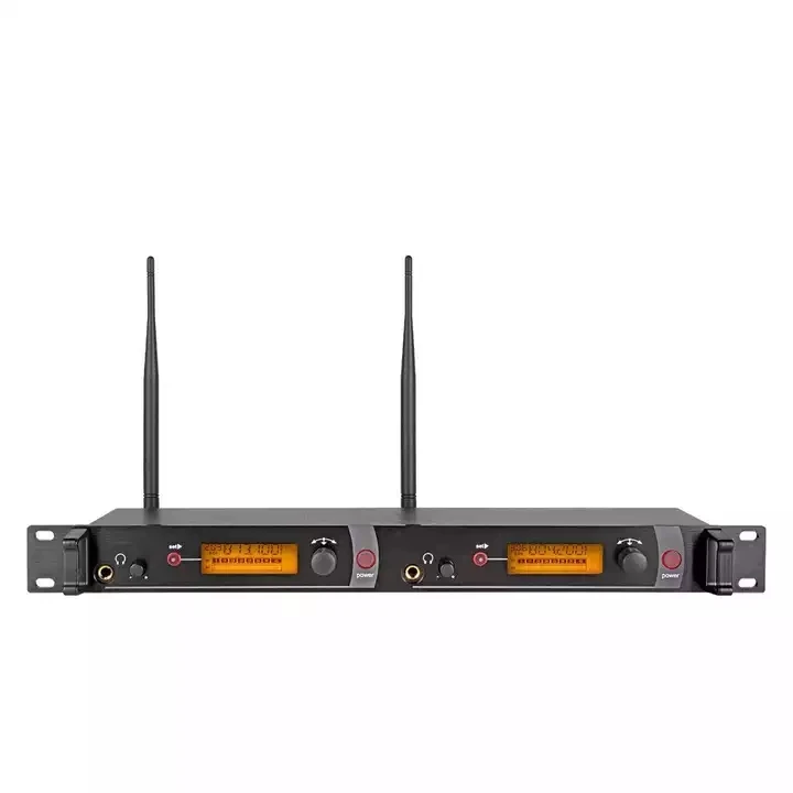 Hot Selling Wireless In-Ear Monitor Headphones System with 5 Bodypacks Plastic Microphone Headset for Stage Singers