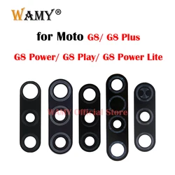 WAMY New Rear Back Camera Glass Lens For Motorola Moto G8/ G8 Plus/ G8 Play/ G8 Power Lite With Glue Adhesive