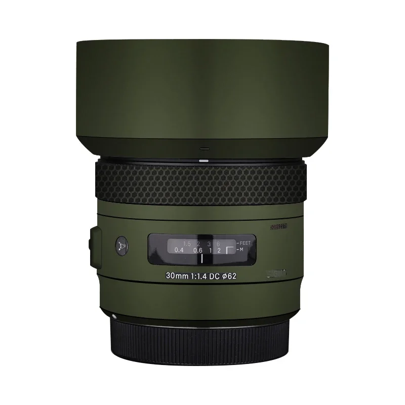 30 1.4 Wrap ฝาครอบเลนส์ป้องกันฟิล์ม 30f1.4 Decal สติกเกอร์ป้องกันฟิล์มสําหรับ Sigma 30 มม.f1.4 DC EF Mount เลนส์ผิว