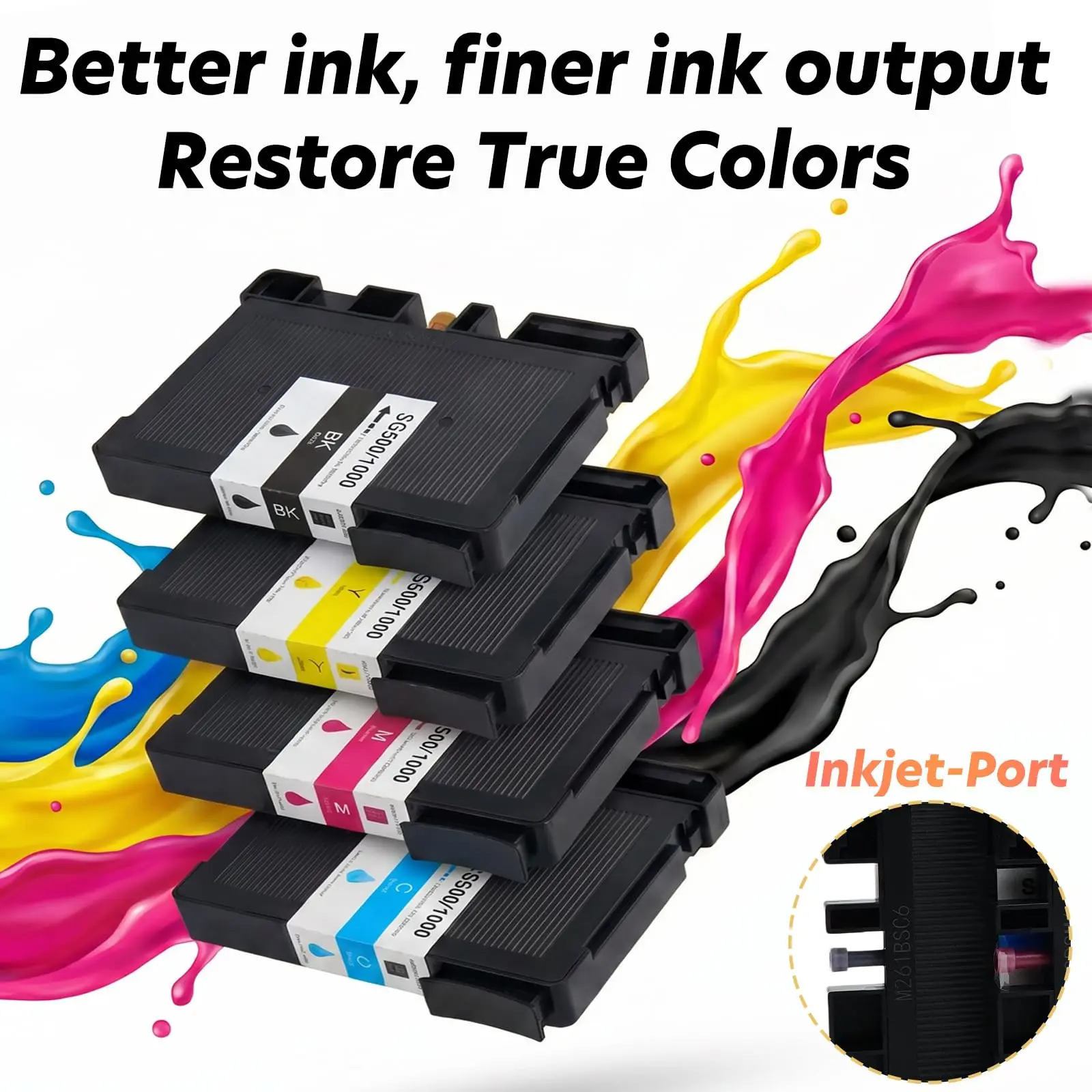 Compatible For SAWGRASS SG500 SG1000 Compatible Ink Cartridge With Chip For Ricoh SAWGRASS SG500 SG1000 With Subliamtion Ink