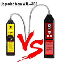 Halogen Leak Detector Air Conditioning Refrigerant Leak Detector R22a R134a CFC HFC HCFC Freon Gas Leakage Tester Indicator