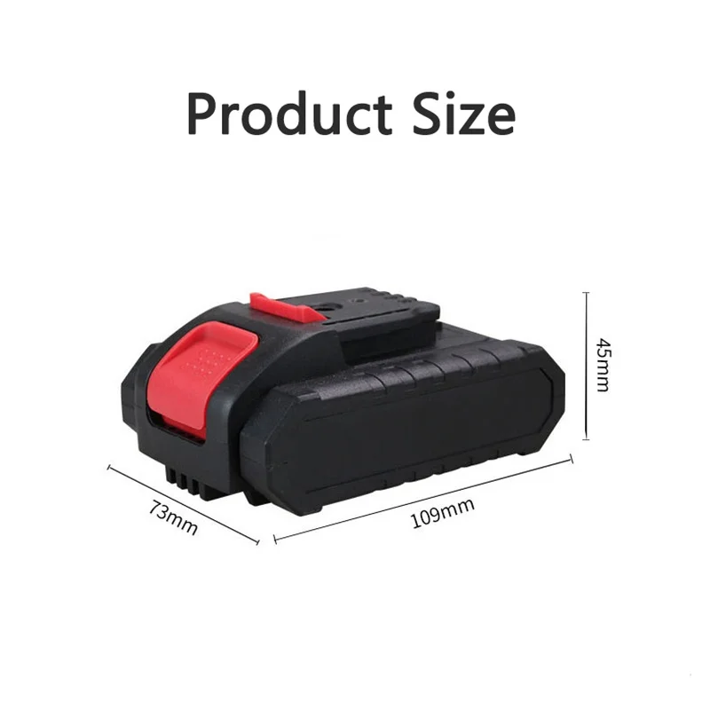 21V 2000mAh Universal Rechargeable Lithium Battery Pack for Power Tools Household Electric Accessories Screwdriver drill Scissor