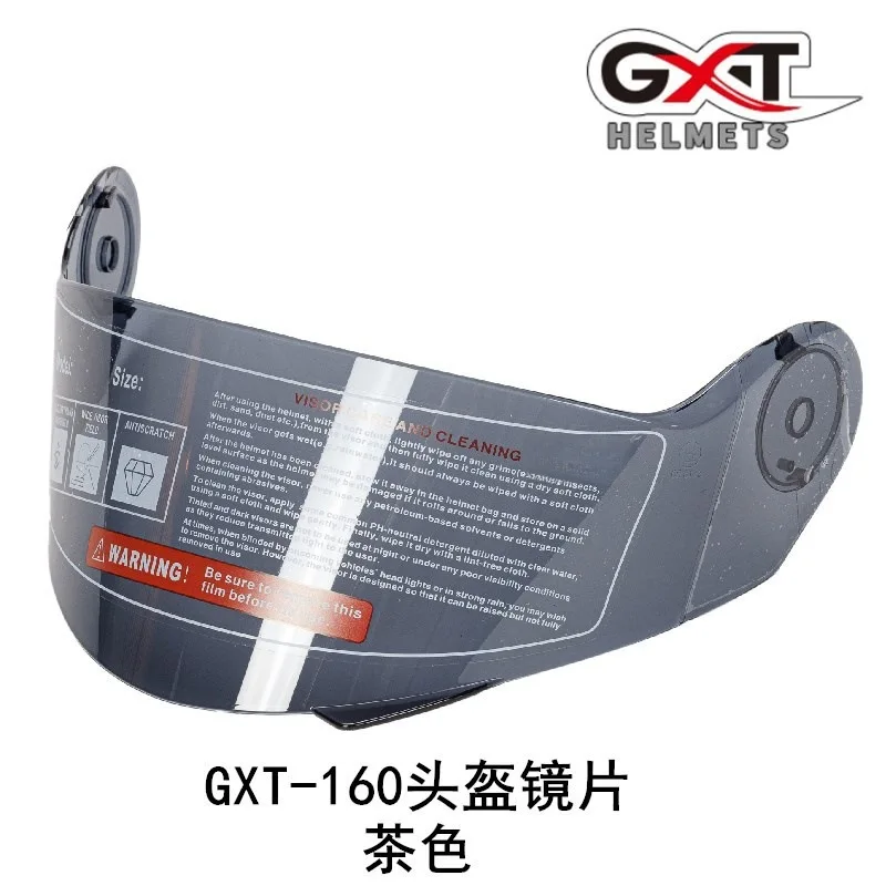 

for GXT 160 ACERVIS SEREL Helmet Lens Sunshade Motorcycle Helmet Windshield Riding Sunscreen Transparent Lens Visière Moto