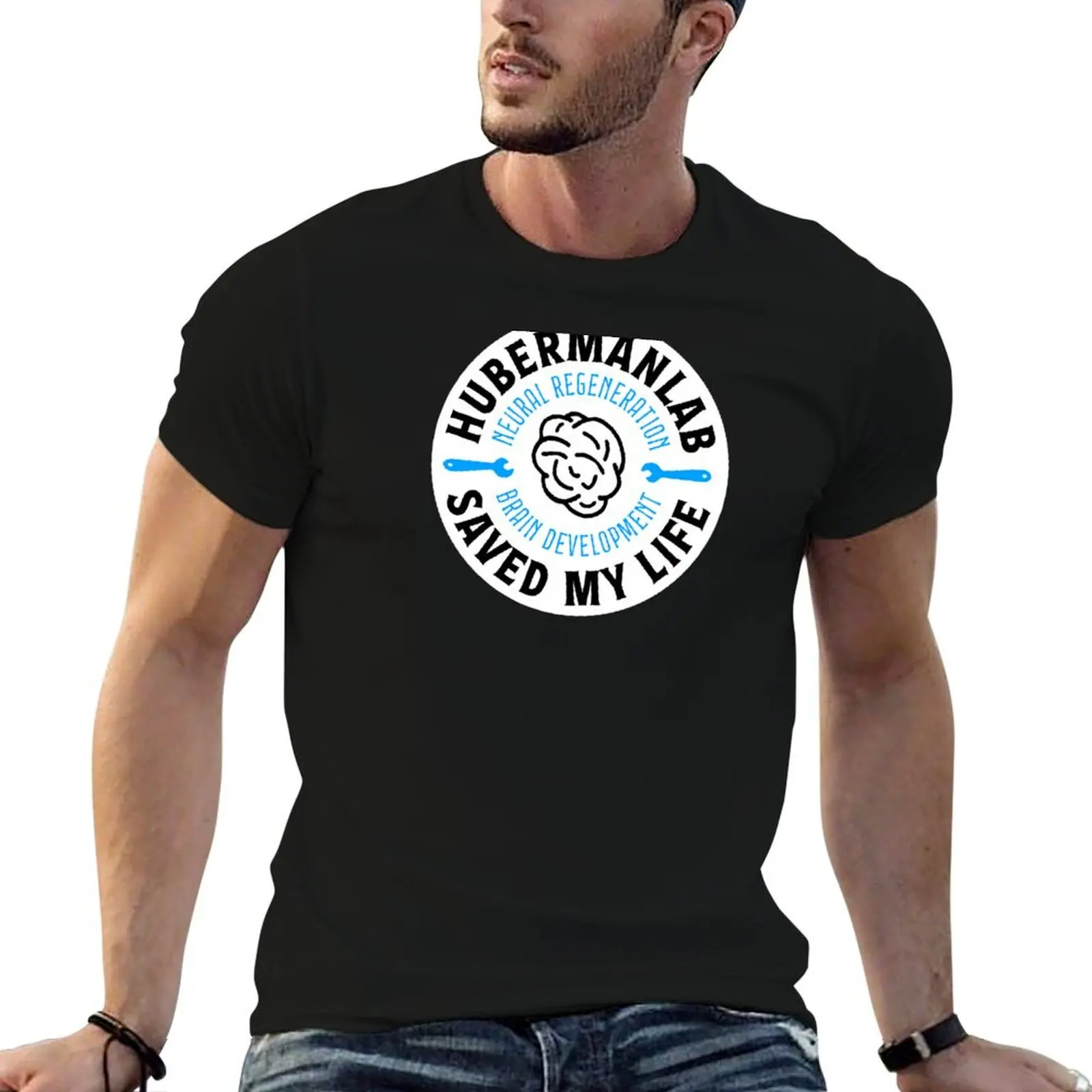 

Huberman Saved My Life T-Shirt plus size tops aesthetic clothes heavyweight t shirts for men