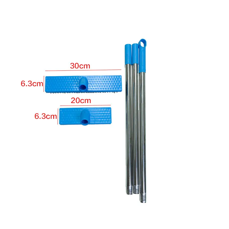 Long Handle Floor Wire Brush Heavy Duty Rough Floor Brush Stainless Steel Wire Deck Scrub Cleaning Tool Cleaning Broom Accessory