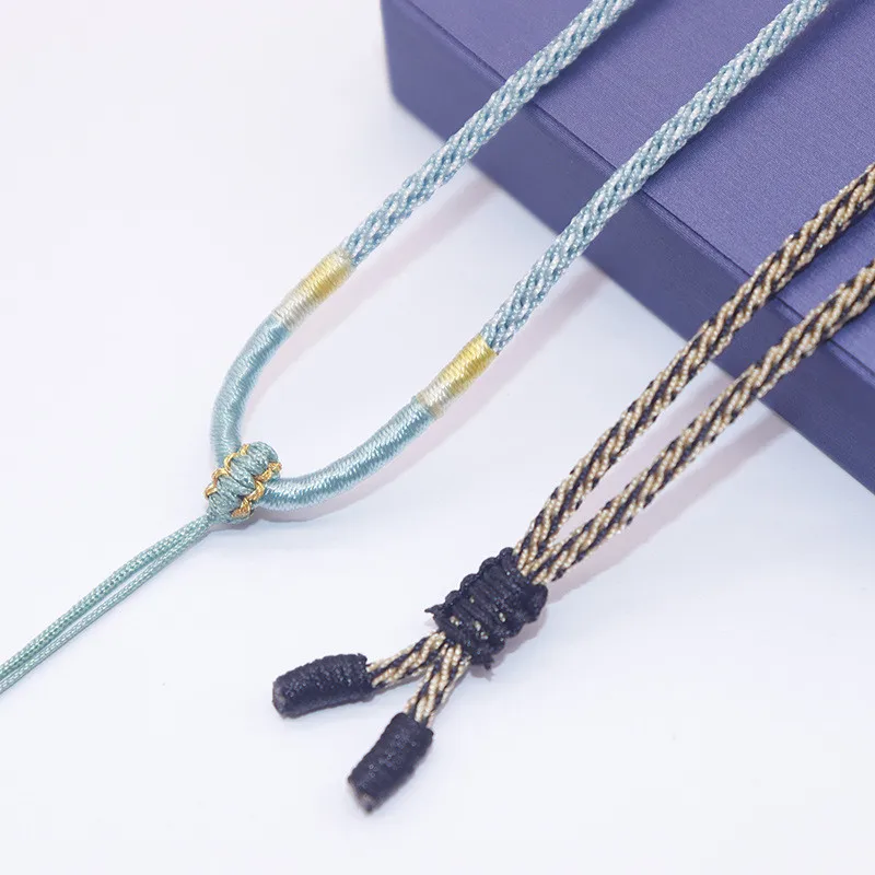 Beads Jewellery Making Hand Winding Jewelry Materials Adjustable Gold Necklace Accessories DIY Charms for Jewelry Pendants Woman