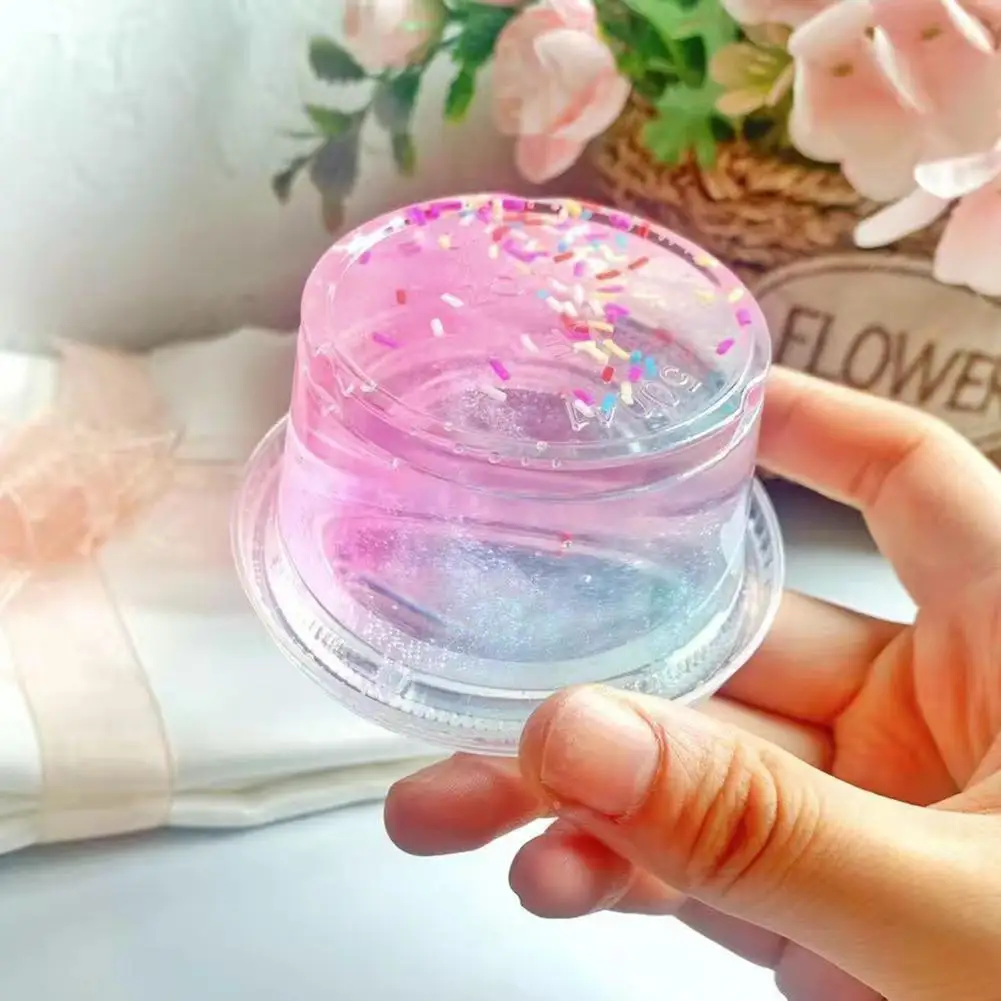 100g Useful Sludge Toy Lightweight Putty Toy Wide Application Girlish Multicolor Sludge Toy  Fun