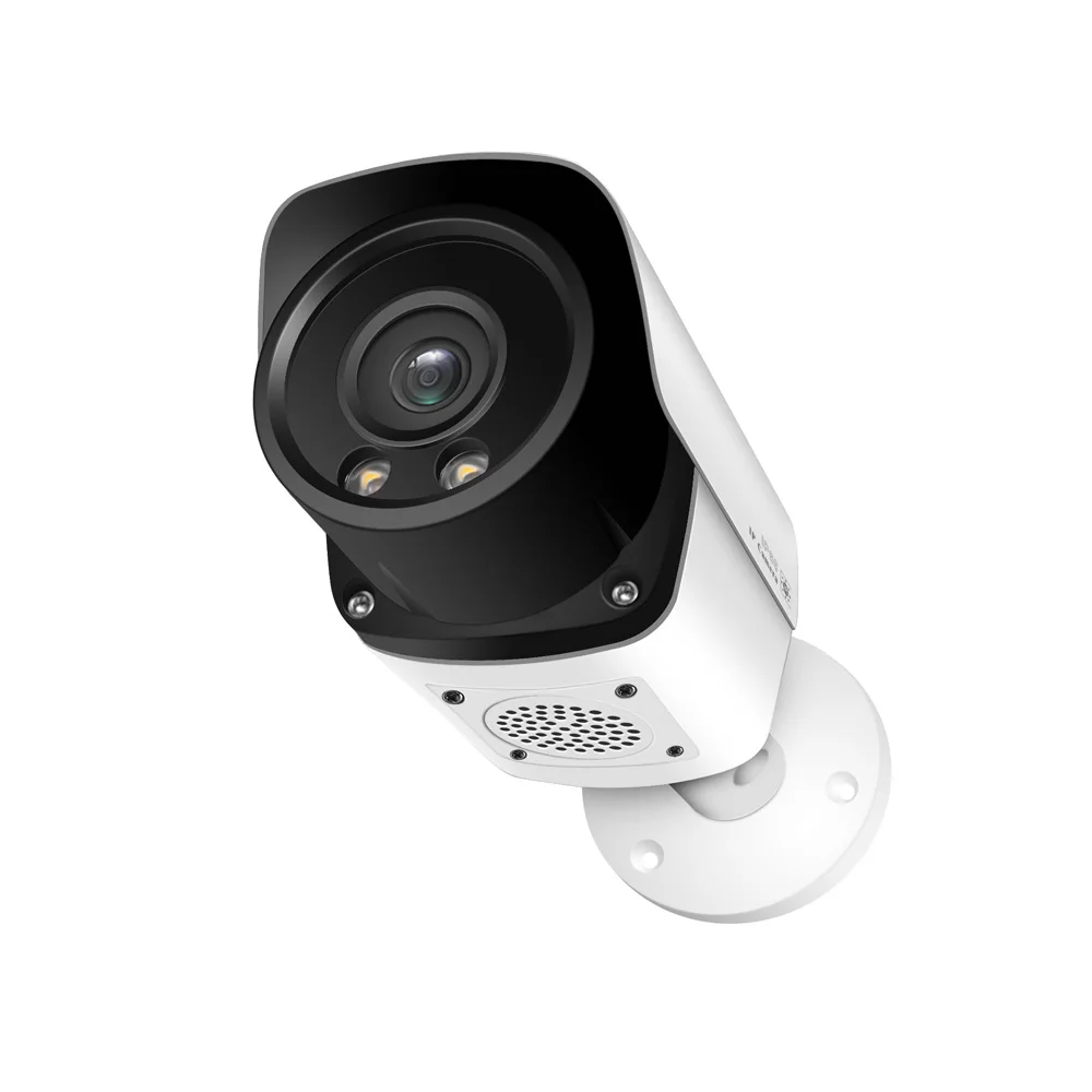 

2026 6MP Outdoor POE IP Camera, 24/7 Full-color Imaging, 2.8mm F1.0 Big Aperture Lens, Built-in Mic, Face Detection, IP67 Waterp