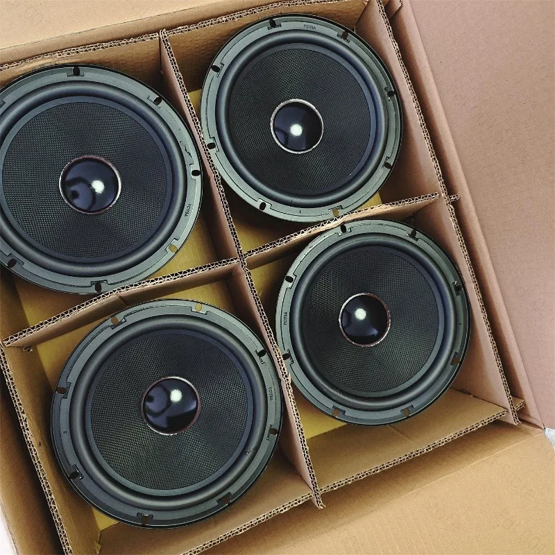 8 inch bass unit bookshelf box heavy materials 6 euros 100w speaker double magnet 50mm voice coil