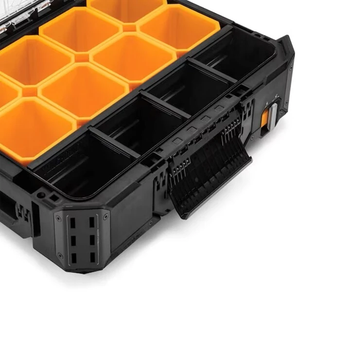 صندوق تخزين كبير مكدس، صندوق أدوات مكدس، صندوق تخزين وتشطيب ملحقات متعدد الوظائف