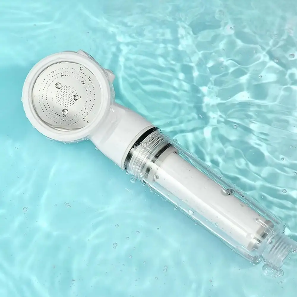 

Reduces Dry Itchy Skin Detachable Shower Head 3 Modes Head Filter Shower Sprayer Mini Handheld Filtered Shower Head Hotel