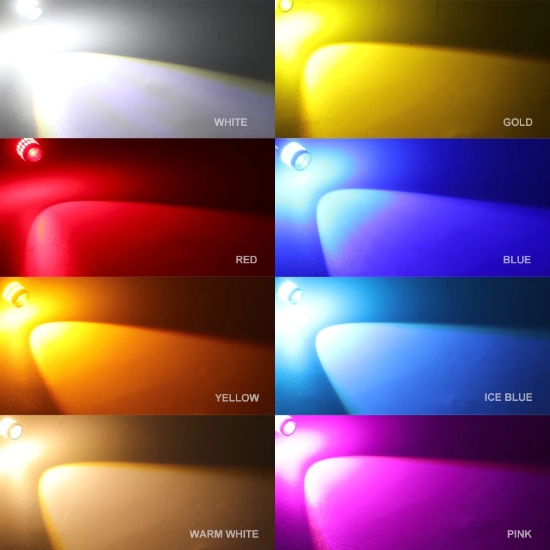 2x W5W T10 LED CANBUS Hata Yok 5W5 12V 8W 950Lm Süper Parlak Araç İç Yan Işık 194 3030 SMD Oto Ampul Beyaz Amber Kırmızı