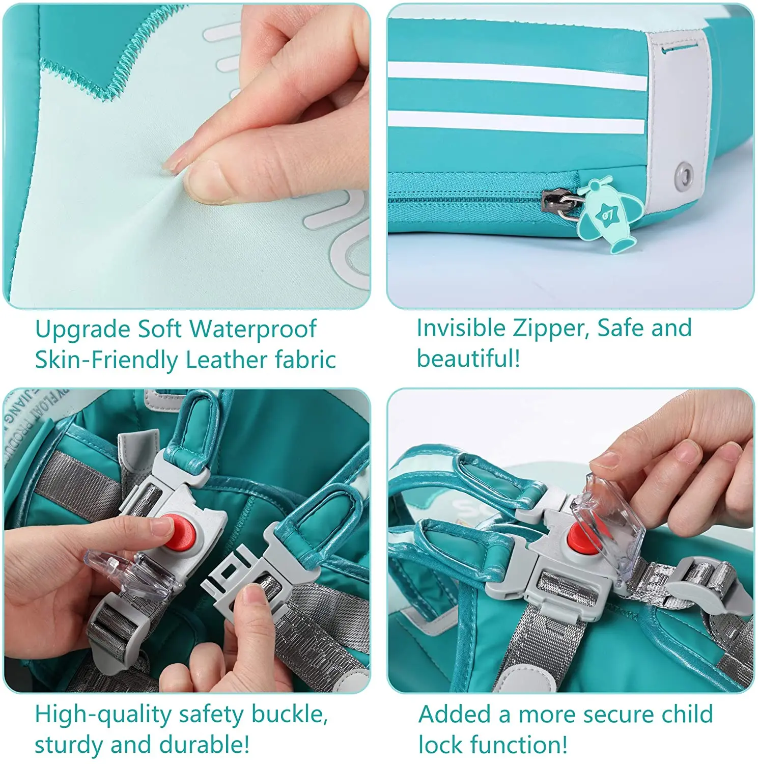 Mambobaby Add Tail Newest No.07 Airplane Baby Float with Sun Canopy