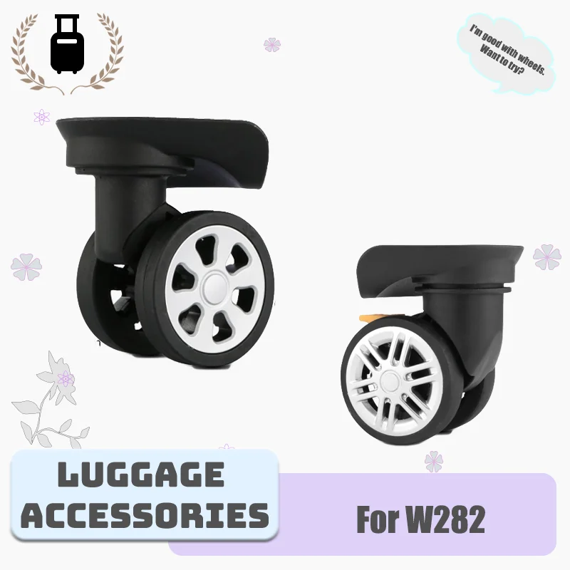 

For W282 Wear-Resistant Replacement Wheels Airport-Grade Quiet Design Compatible with 20-28" Suitcases