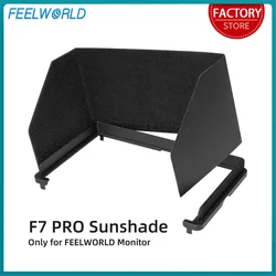 FEELWORLD F7 PRO Sunshade Sunhood Portable Light Weight Flexible Installation for 7 Inch 4K HDMI Input Camera DSLR Field Monitor