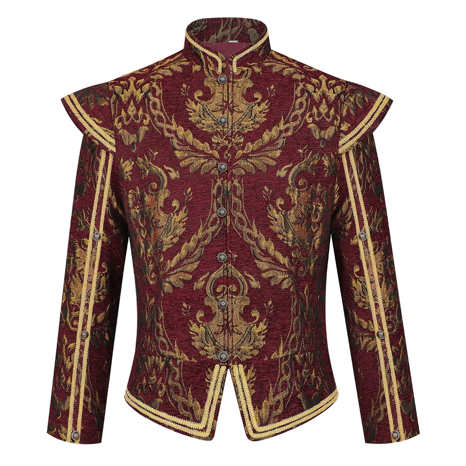 Men Renaissance Retro Royal Ja - Tops review and price