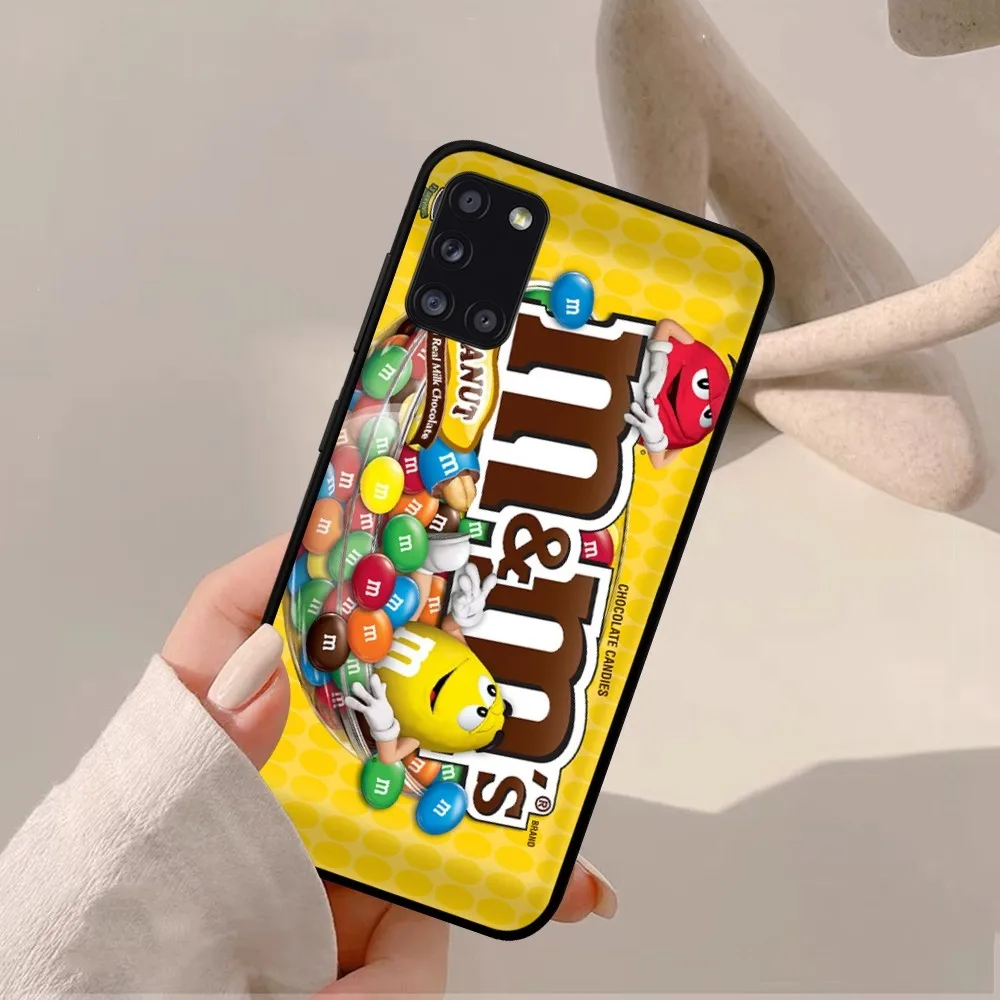 Cartoon C-Cokelat M-Ms Phone Case For Samsung A 10 11 12 13 20 21 22 30 31 32 40 51 52 53 70 71 72 73 91 13 shell