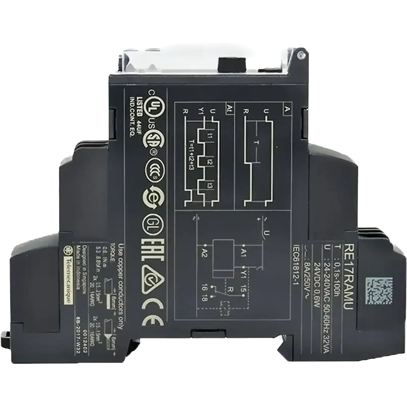 Schneider Electric Timer Relay Modular Timing Relays With Solid State Output Width 17.5 mm RE17LAMW