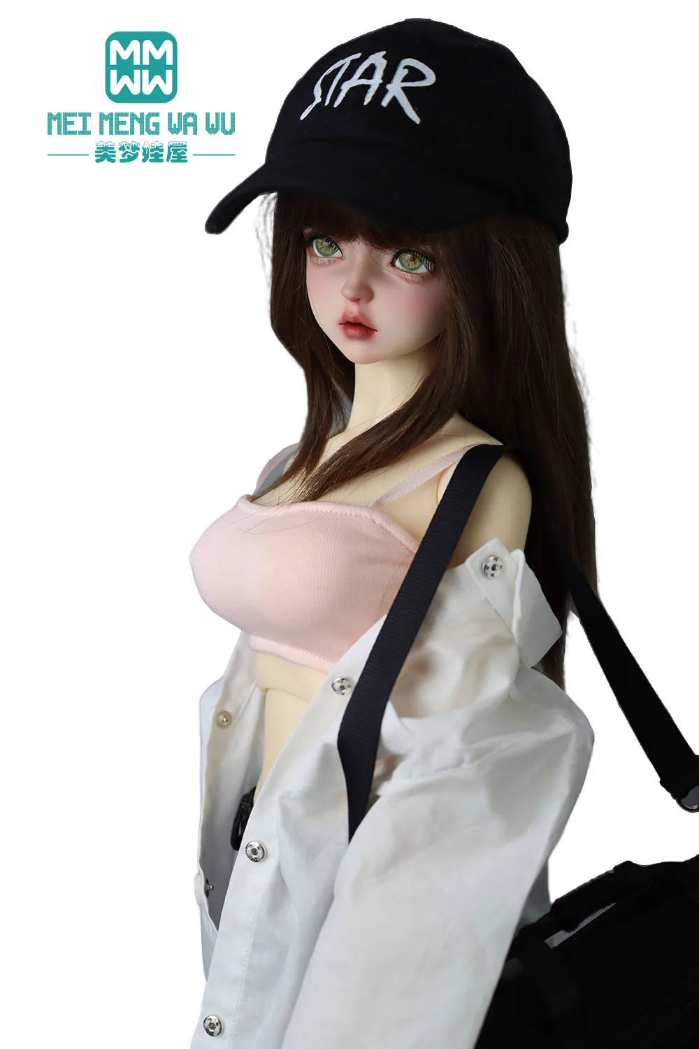 1/3 60cm DD SD BJD Puppenkleidung Spielzeug Gelenkpuppen Mode-Trägertop T-Shirts Geschenk für Mädchen – Detail 21