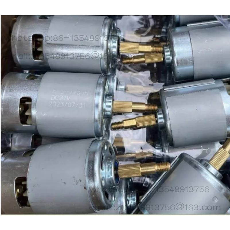 775 Motor Copper Threaded Shaft 12V/24V Double Ball Bearing High Speed Motor Power Tools Hair Dryer Motor