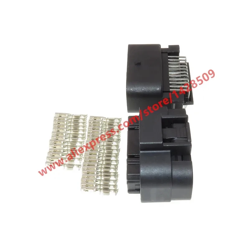 1 Pcs 33 Pin Automotive ECU Wire Connector Auto PCB Socket 1554461-2 For Cars
