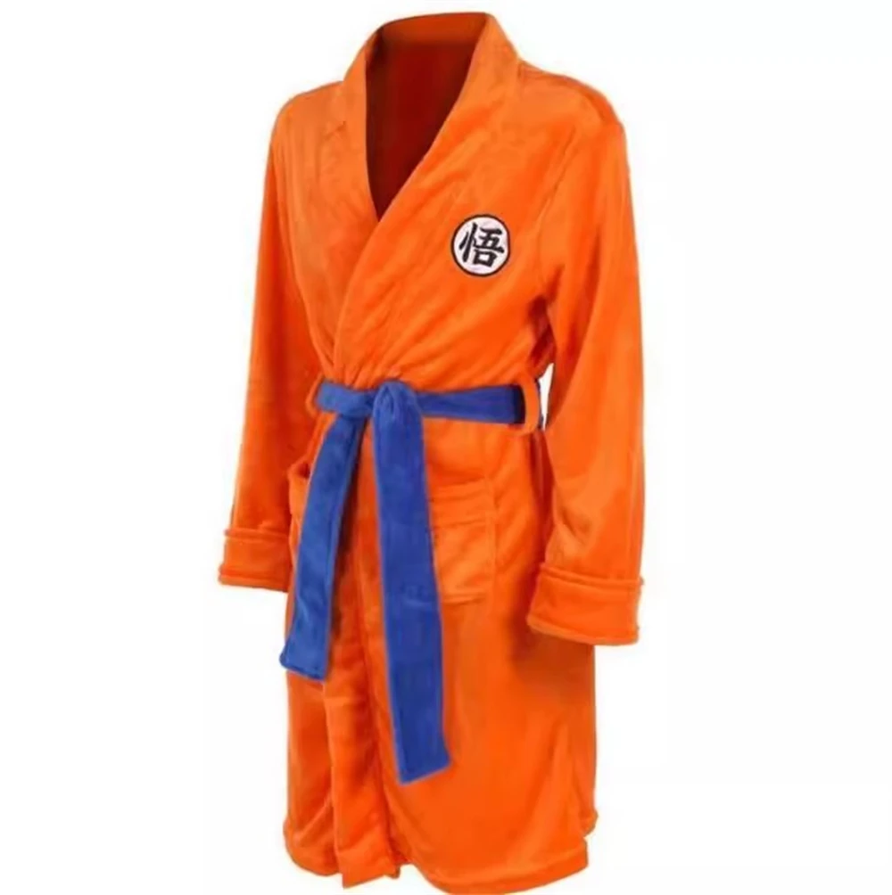 Disfraz de Anime DRAGON Son Goku Kakarotto, monos, pijamas de Kigurumi, ropa de franela de invierno para hombres y mujeres adultos