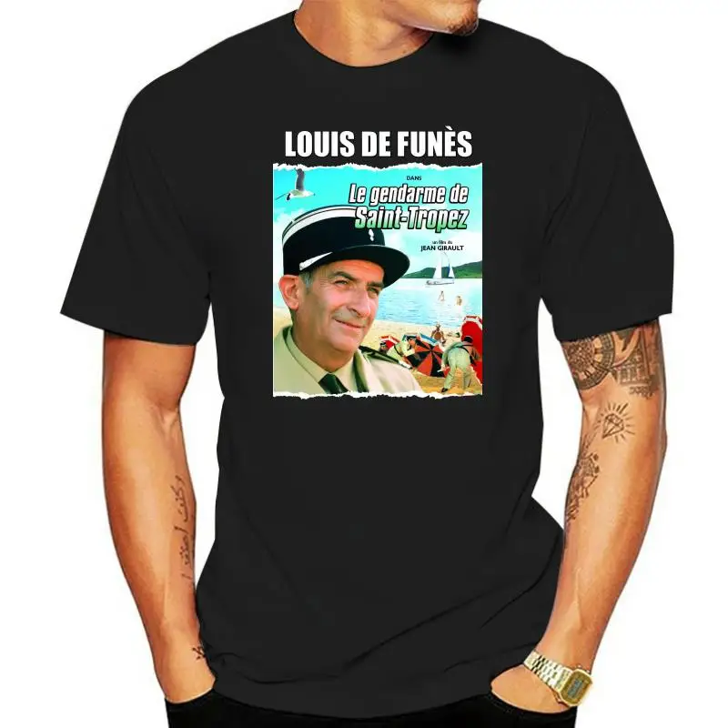 1 постер Le Gendarme De Saint груде Ver, футболка всех размеров S 5Xl Louis De Funes