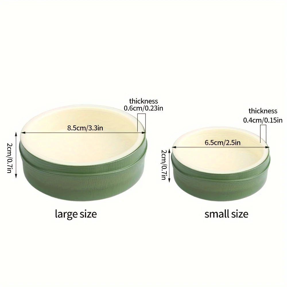 Reptile Water Bowl Water Food Dish Feeding Bowl For Turtle Lizard Snake Basin Gecko Chameleon Tortoise Food Dish pet supplies