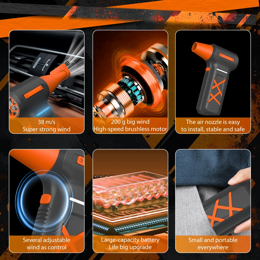 

Турбореактивный вентилятор Высокоскоростная производительность: Долените до 1000 000 об/мин для тем