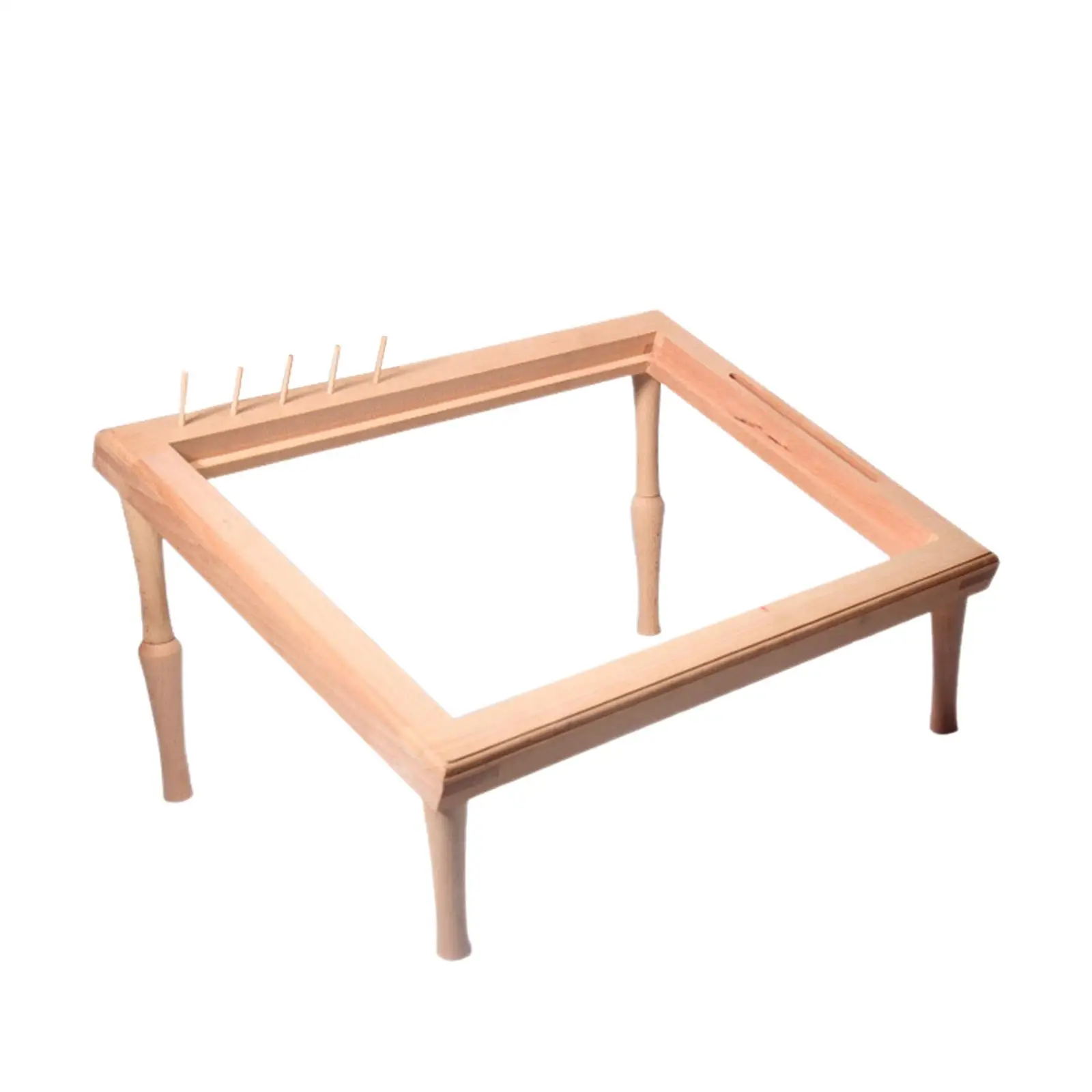 

Embroidery Frame Holder Wood Hoop Holder Cross Stitch Frame for Arts Crafts Projects Stitching Tool DIY Needlework Sewing