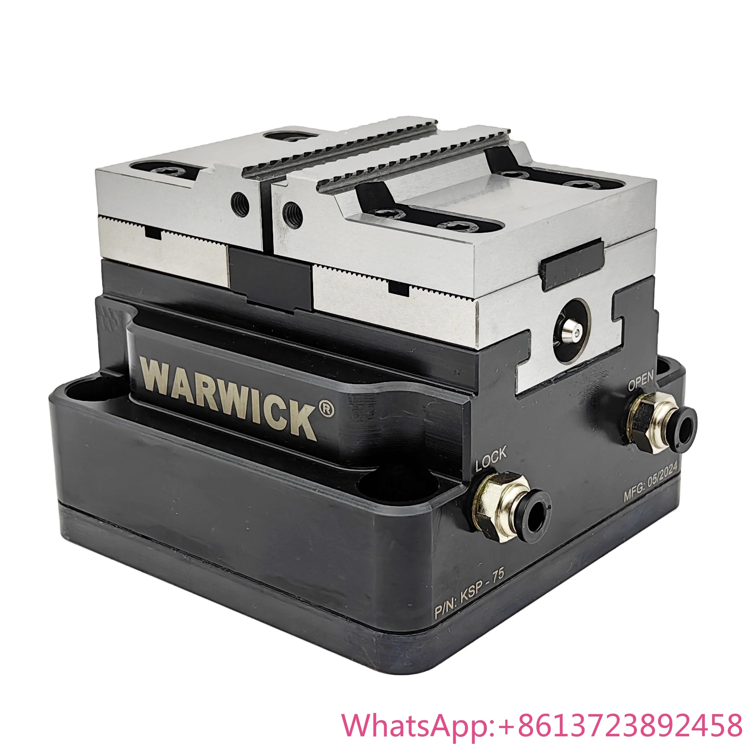 

KSP2-75+YZ-75 Пневматические самоцентрирующие зажимные блоки Тиски Щелепа для станка с ЧПУ