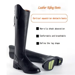 Leather Equestrian Riding Boots Obstacle Riding Boots Riding Gear